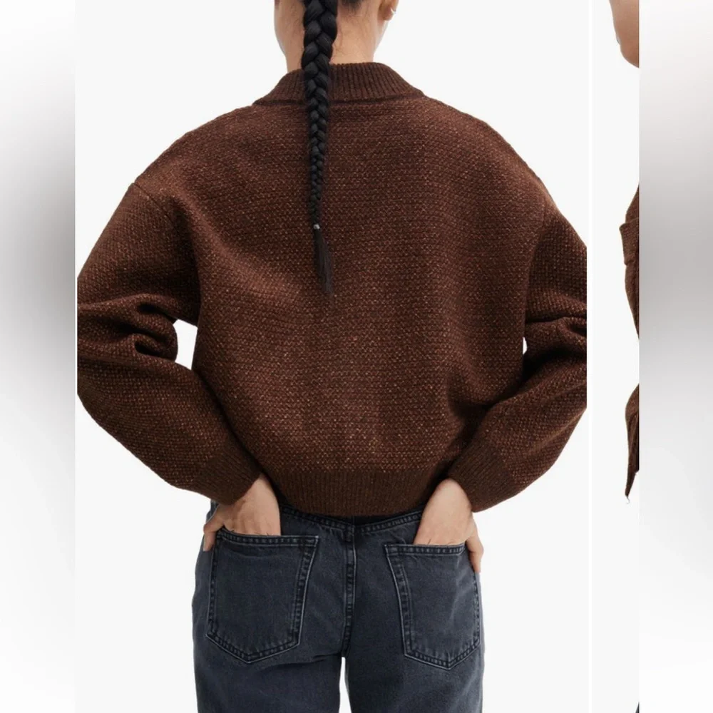 Bomber cardigan - Picture 3 of 8